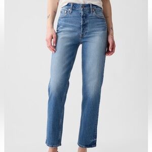GAP Classic Blue Cheeky Straight Jeans for Women
